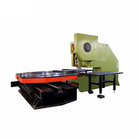 6mm Thickness Cnc Perforating Machine Eyelet Machine 2kw Rated Power With Platform