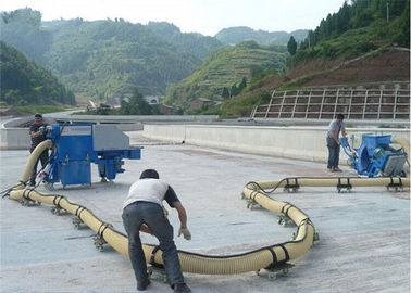 Customized Floor Blasting Machine , Mobile Shot Blast Machine For Concrete Floors