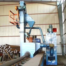 Roller Conveyor Type Steel Shot Blasting Machine Environmental Friendly