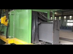 H beam shot blasting machine
